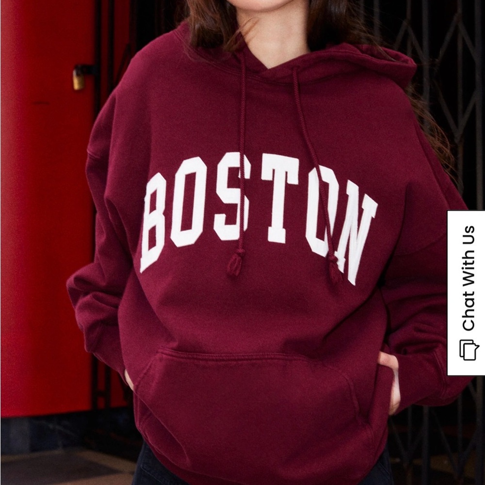 Brandy Melville Boston hoodie NWT